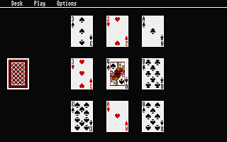 Computer Patience atari screenshot